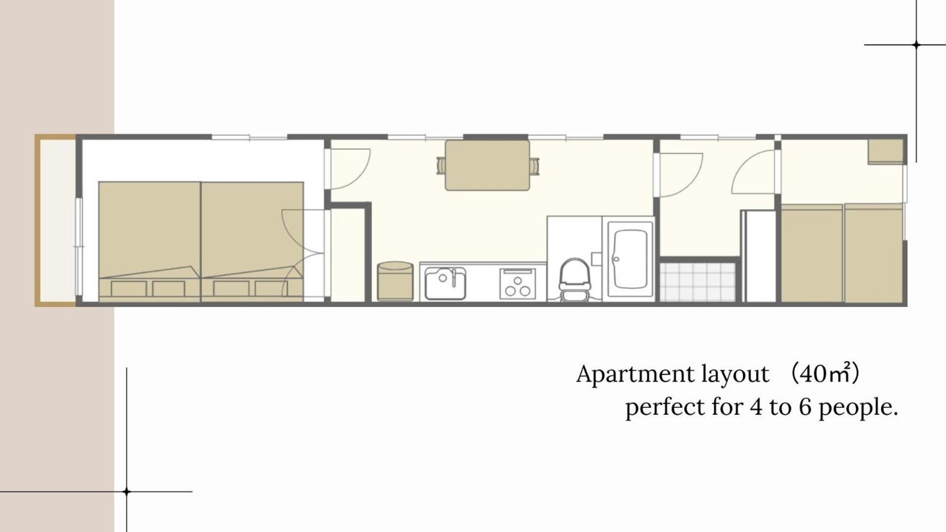 House Nagai Appartement